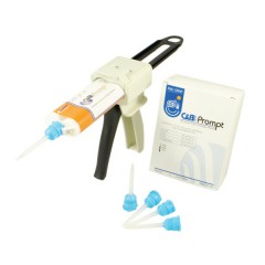 PacDent - C&B Prompt 1:1 cartridge of 76 gm C&B material and 15 mixing tips, A1/B1